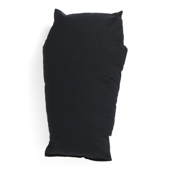 THRO Home Sweet Home Black Coffin Throw Pillow 9x20 Inch Spider Web Halloween - Picture 2 of 3